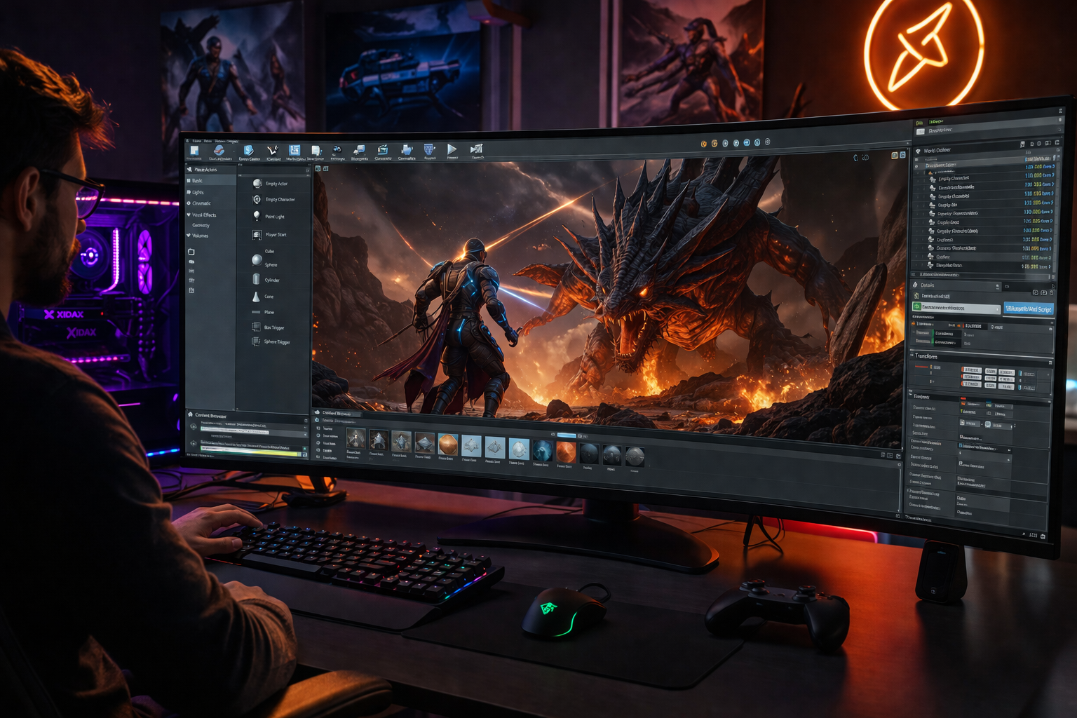 Immersive 3D & Mobile Game Development